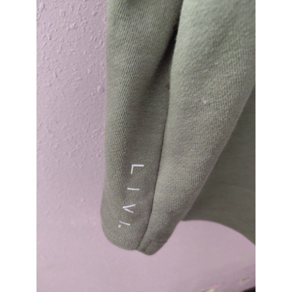 Livi Lane Bryant Hooded Sweatshirt Pullover 26/28 NWT Olive Green - Picture 9 of 12
